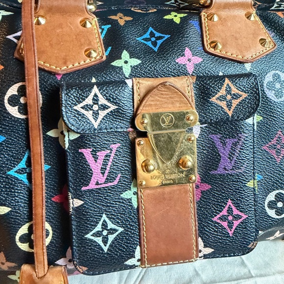 Multicolor Noir Speedy 30 Handbag - Picture 2 of 9